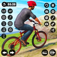 Offroad Bicycle BMX Riding icon