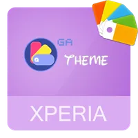 COLOR™ XPERIA | Theme A PURPLE icon