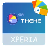 Theme XPERIA ON | Be Blue icon