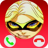 queen bee fake call icon