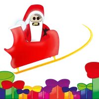 Zombie Santa icon