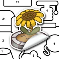 Sticker Book Puzzle icon