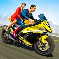 Superhero Bike Taxi Games 2021 icon