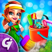 Girls Home Cleaning Games icon