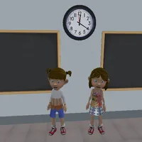 Virtual school games: life 3D icon
