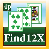 Brain Card Game - Find12x 4P icon