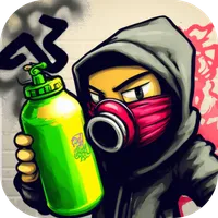 Graffiti Tags: spray painting icon