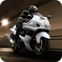 Super bike Suzuki Hayabusa icon