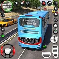 City Coach Bus Simulator Games icon