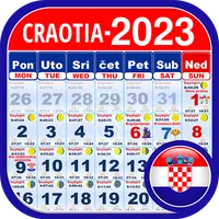 Croatia Calendar 2023 icon