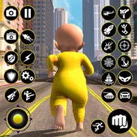 Yellow Rope Hero Crime City icon