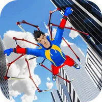 Flying Spider: Rope Hero Game icon