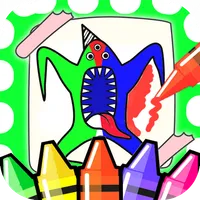 banban Garten 2 coloring game icon