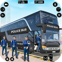 US Police Bus Simulator Game icon