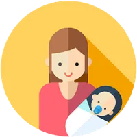 Mum and Baby icon