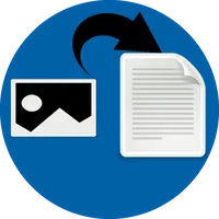 image to text (converter) icon