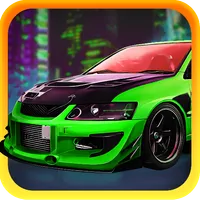 Classic Car City Racing 3D icon