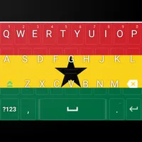 Ghana flag  KeyBoard icon