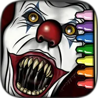 Horror Clown Coloring Pages icon