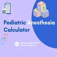 Pediatric Anesthesia Calculato icon