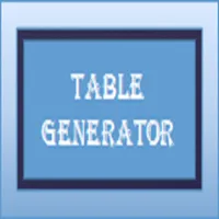 Table Generator icon
