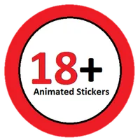 18+ Animated Stickers for What icon