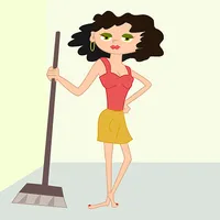 Clean house – chores list icon