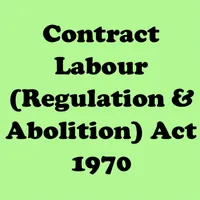 Contract Labour Regulation and icon