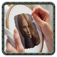 The scheme for cross stitching icon