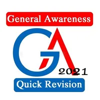 General Awareness 2021 Quick R icon