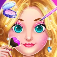 Fashion model makeover game icon