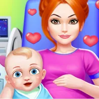 princess babyshower party game icon
