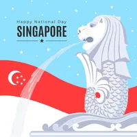 Singapore Day Greeting Cards icon