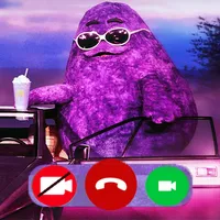 Grimace Shake Victim Call icon