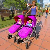 Twins Mother Simulator Life icon