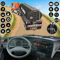 Offroad Oil Tanker Truck Drive icon