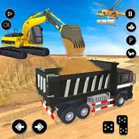 Excavator Dumper Truck Sim 3D icon