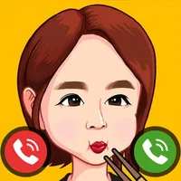 Hamzy 햄지 Fake Video Call icon
