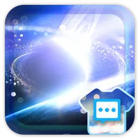 Starry sky skin for Next SMS icon