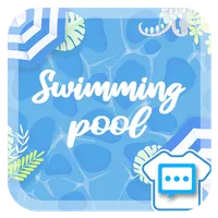 Swimming pool Next SMS icon