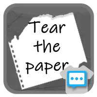 Tear the paper Skin for Next S icon