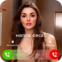 Hande Ercel Video Call Theme icon