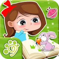 Baby educational stickers book icon