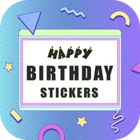 Birthday Stickers - WASticker icon