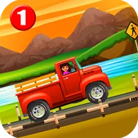 Car Hill Racing Little Girls icon