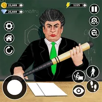 Scary Evil Mad Teacher 3d Game icon