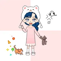 K-pop Webtoon Character Girls icon