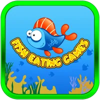 Fish eating icon