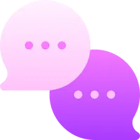 Romantic chat icon