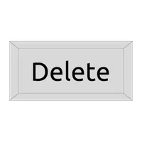 Delete as Backspace - beta icon
